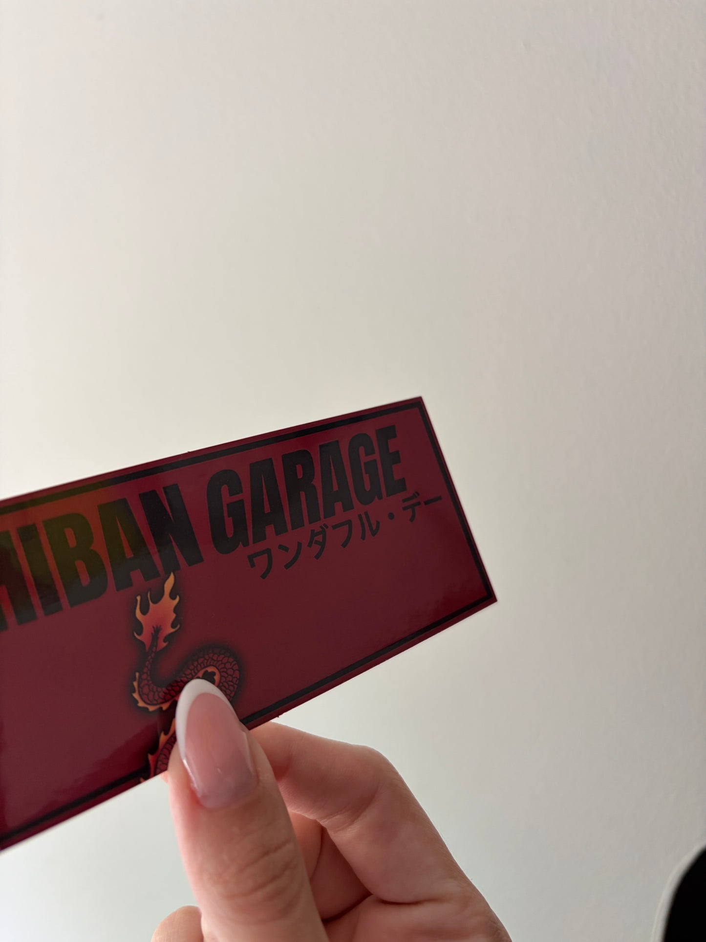 Fire Dragon Slap Sticker