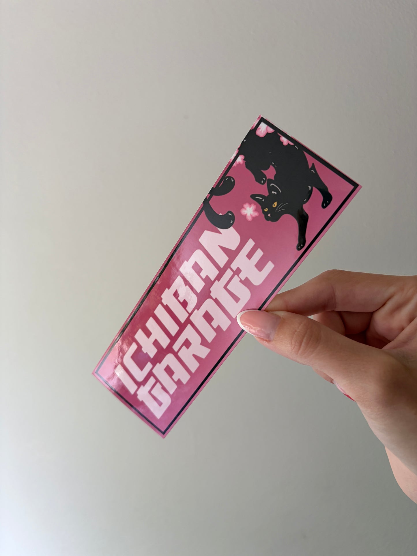 Sakura Bakeneko Kitty Slap Sticker