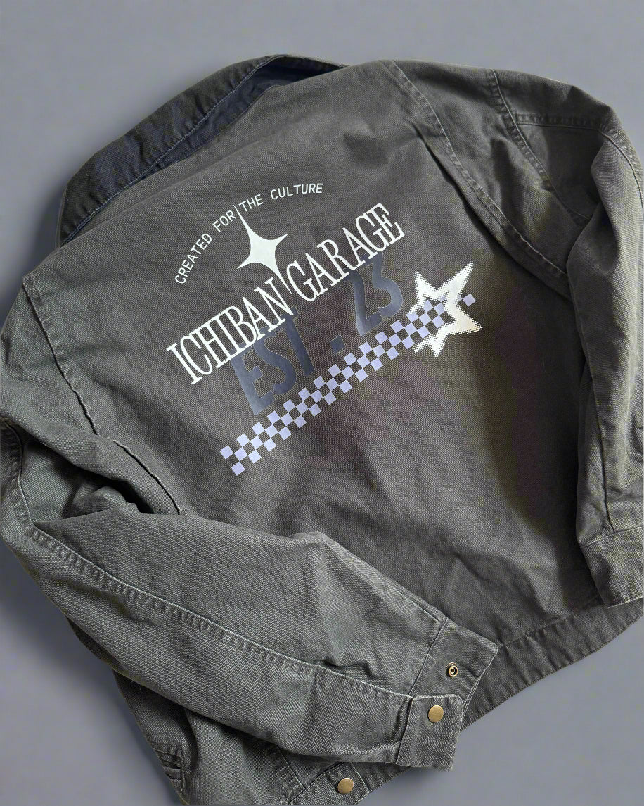 Ichiban Garage Jacket - Black / Grey