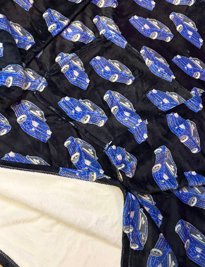 Christmas Lights JDM Oversized Fluffy Hoodie