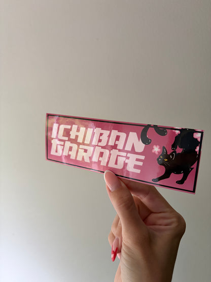 Sakura Bakeneko Kitty Slap Sticker
