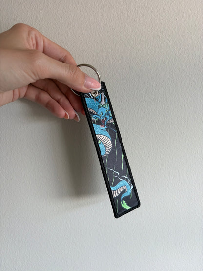 Water Dragon Jet Tag Keychain