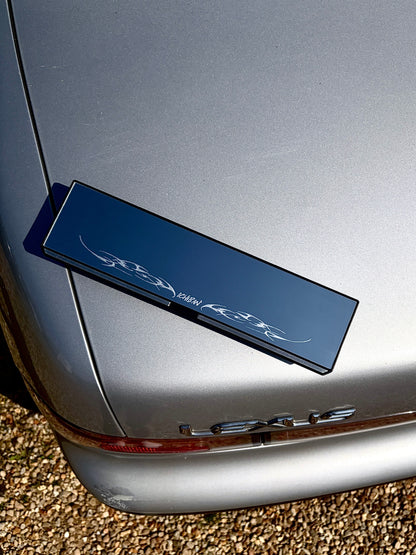 Cyber Style Engraved Rearview Mirror