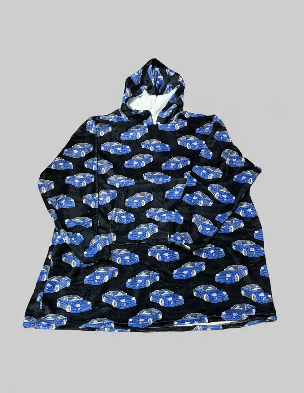 Christmas Lights JDM Oversized Fluffy Hoodie