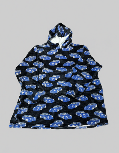 Christmas Lights JDM Oversized Fluffy Hoodie