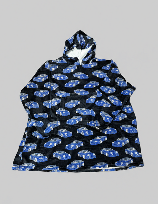 Christmas Lights JDM Oversized Fluffy Hoodie