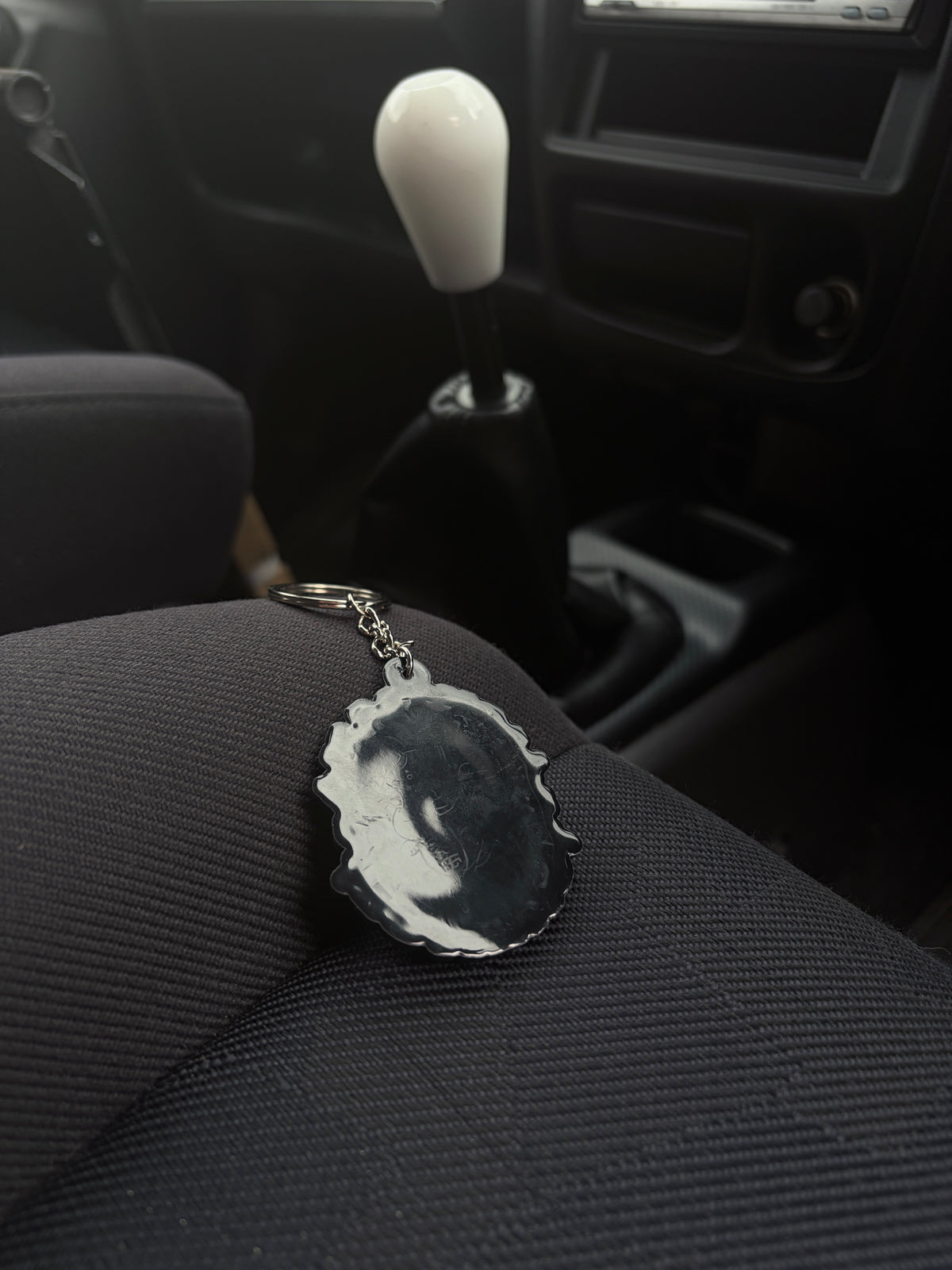 Ichiban Lucky Logo Keychain Black