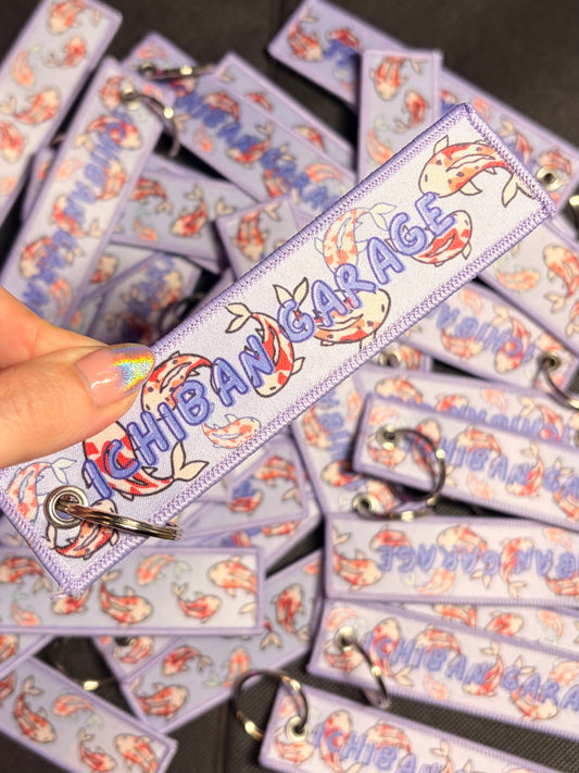 Koi Jet Tag Keychain