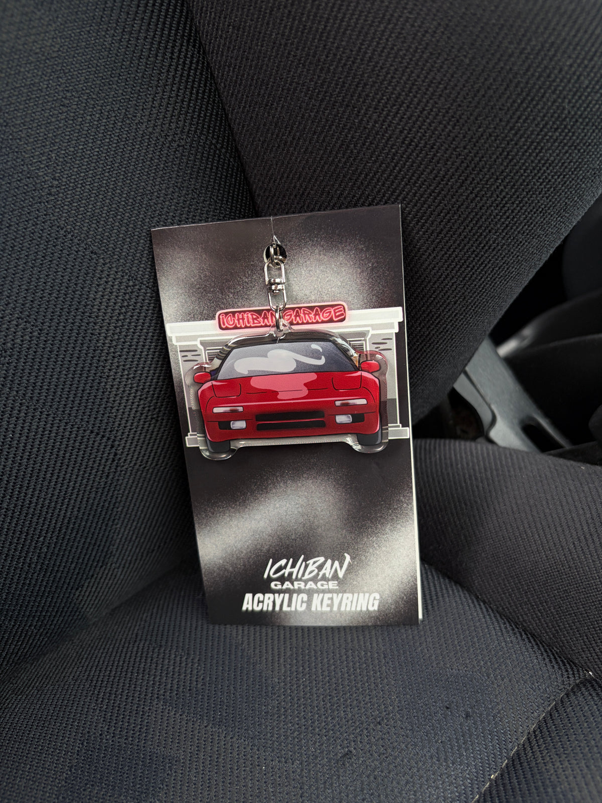 NSX Car Keychain