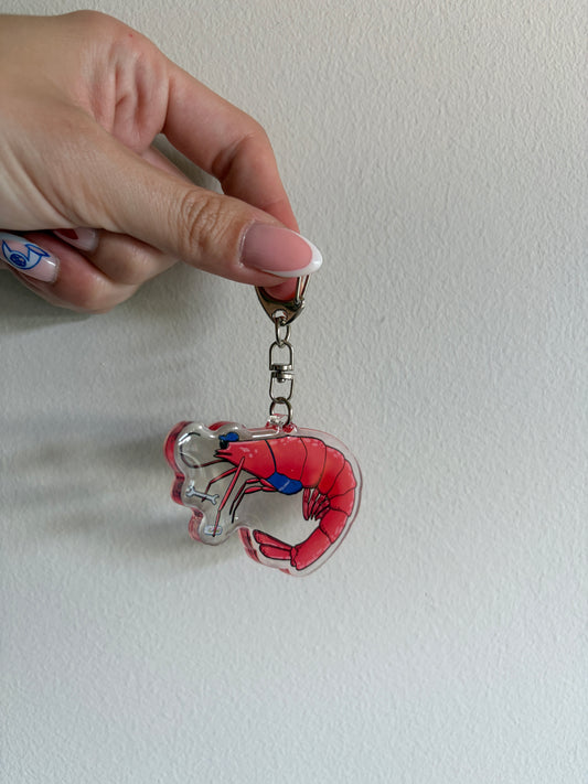 Shrimp Mechanic Keychain