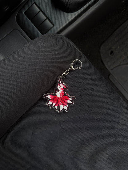 Kitsune Fox Keychain