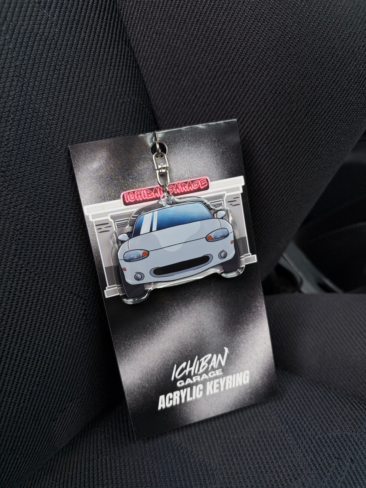 Miata NB Car Keychain
