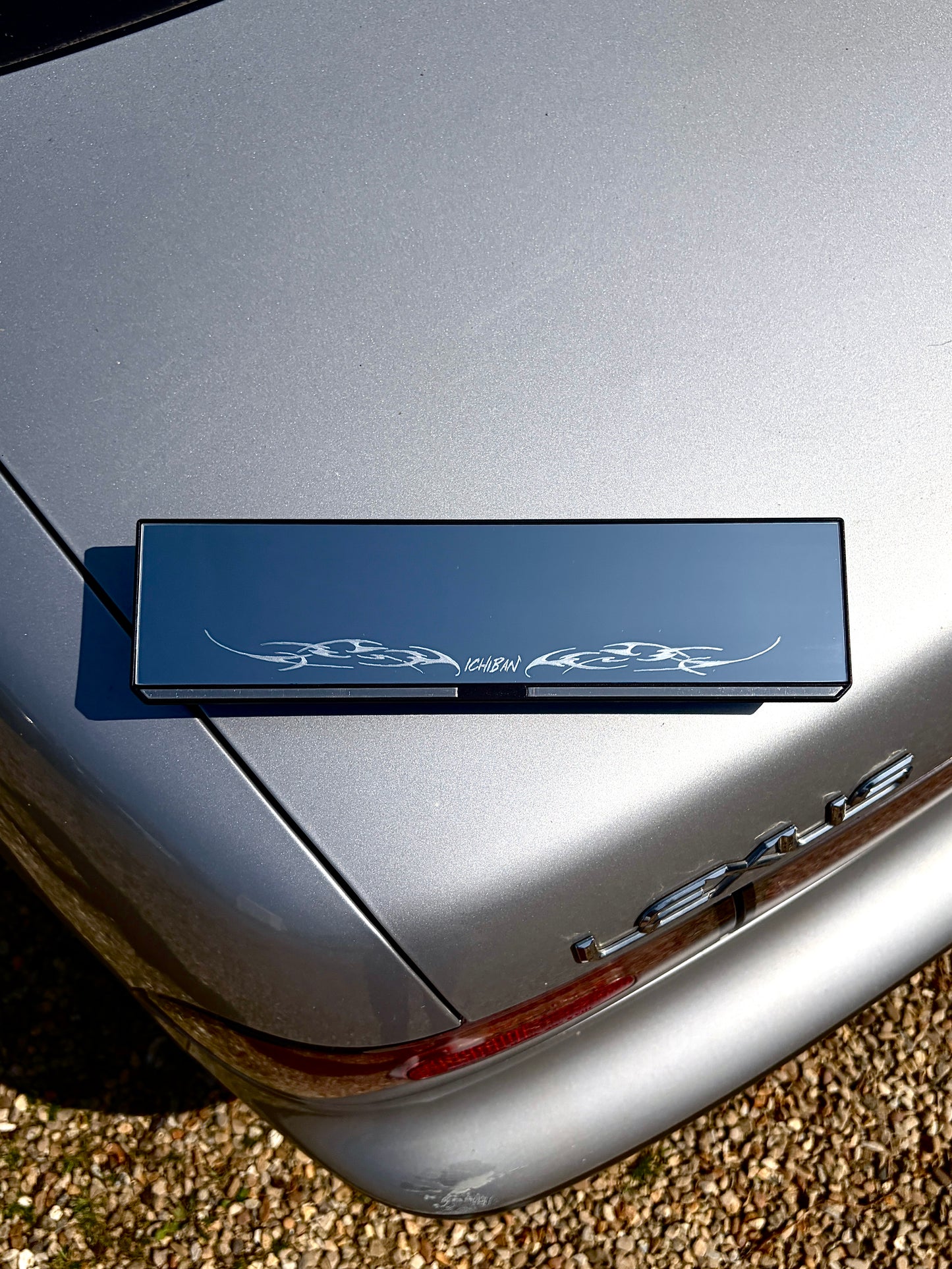 Cyber Style Engraved Rearview Mirror