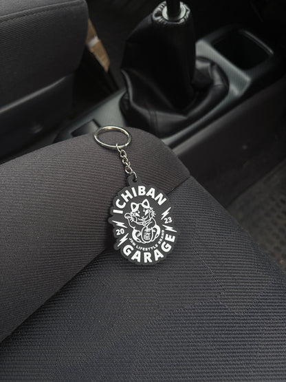 Ichiban Lucky Logo Keychain Black