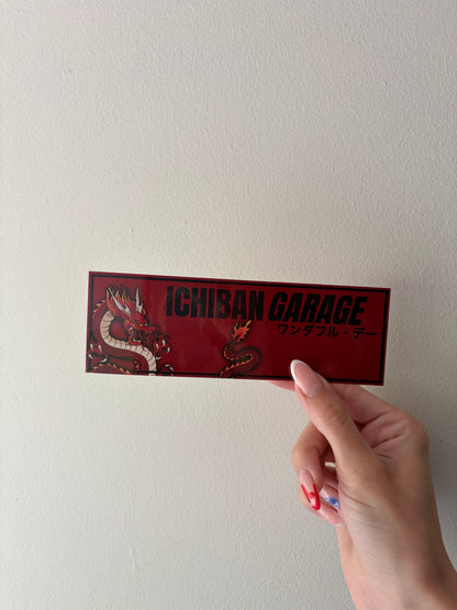 Fire Dragon Slap Sticker