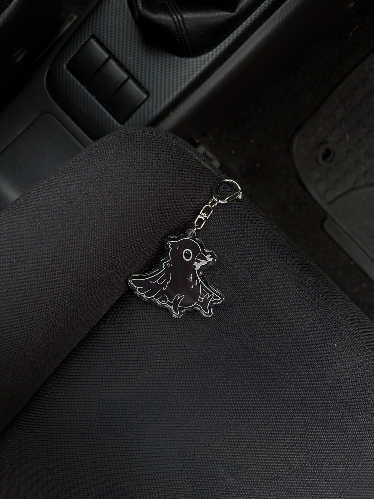 Crow & Spanner Keychain