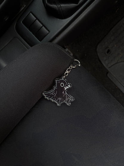 Crow & Spanner Keychain