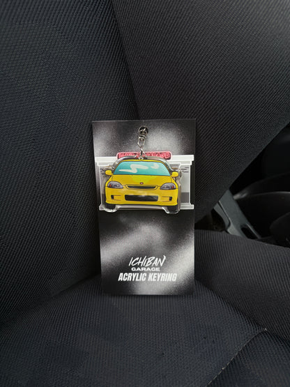 Civic EJ Keychain