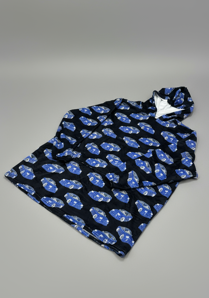 Christmas Lights JDM Oversized Fluffy Hoodie