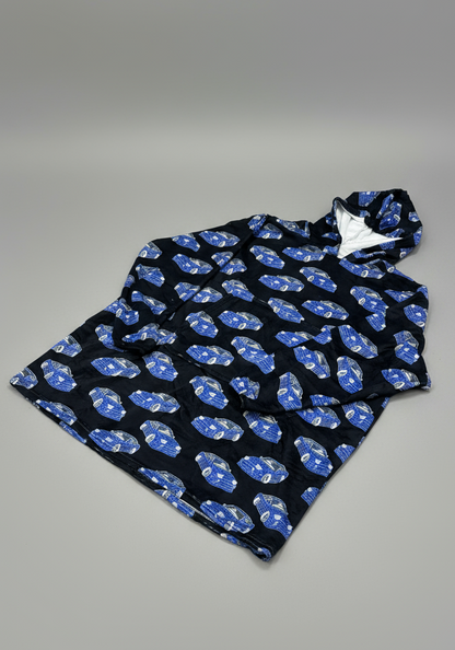 Christmas Lights JDM Oversized Fluffy Hoodie