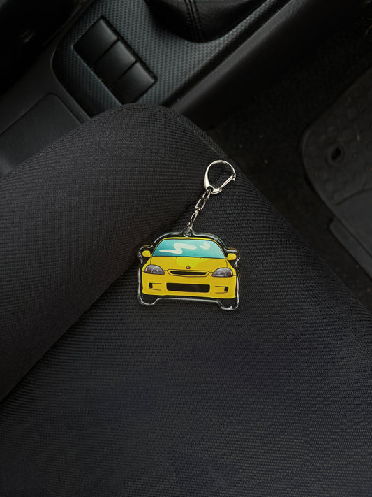 Civic EJ Keychain