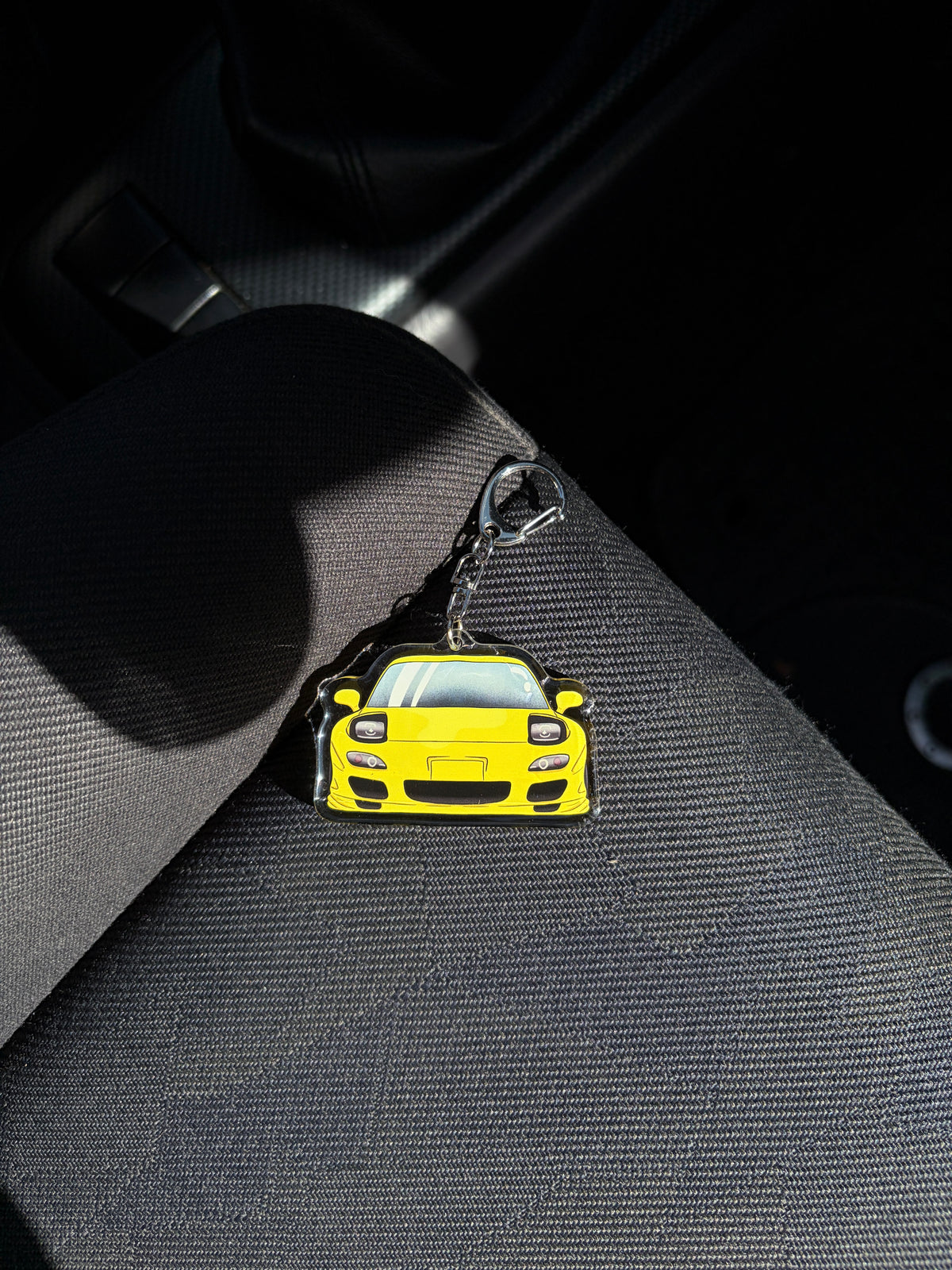 RX7 Car Keychain