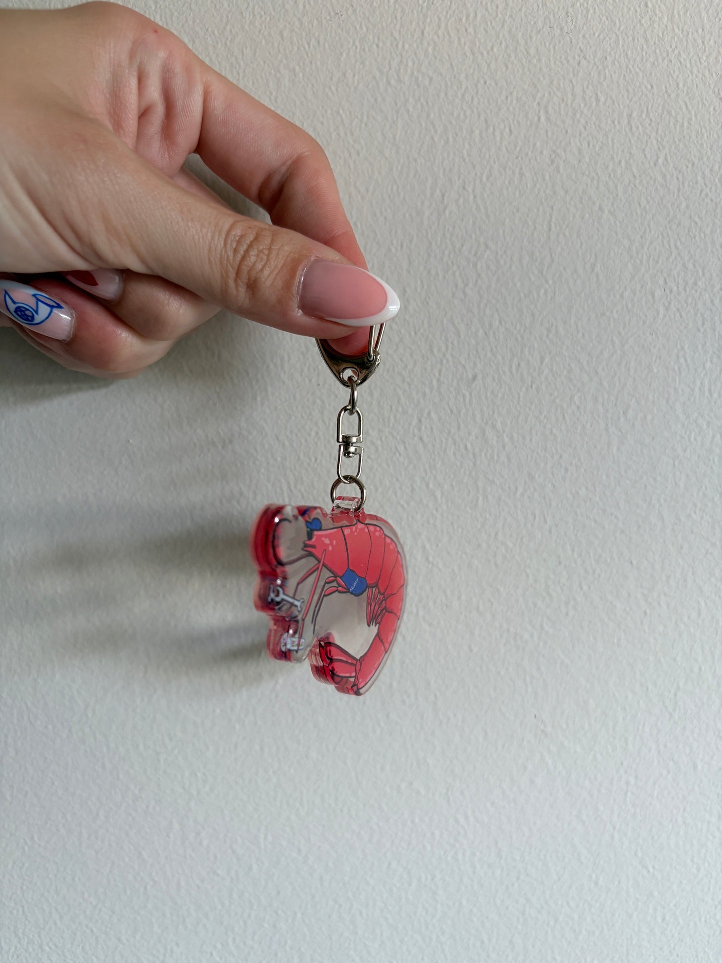 Shrimp Mechanic Keychain