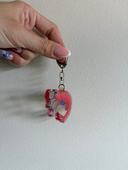 Shrimp Mechanic Keychain