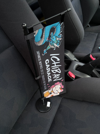 Ichiban Mascot Desk Flag