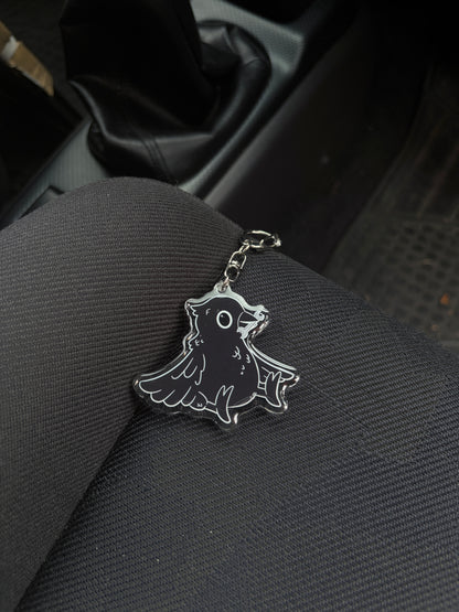 Crow & Spanner Keychain
