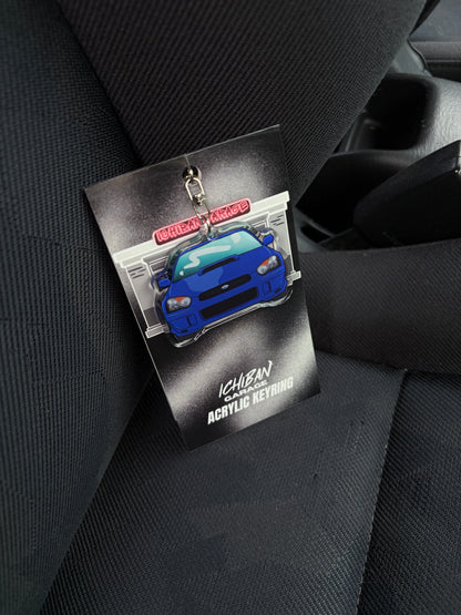 Impreza WRX Car Keychain