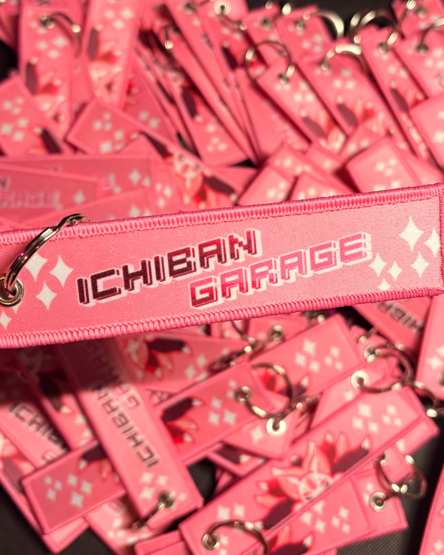 Kitsune Jet Tag Keychain