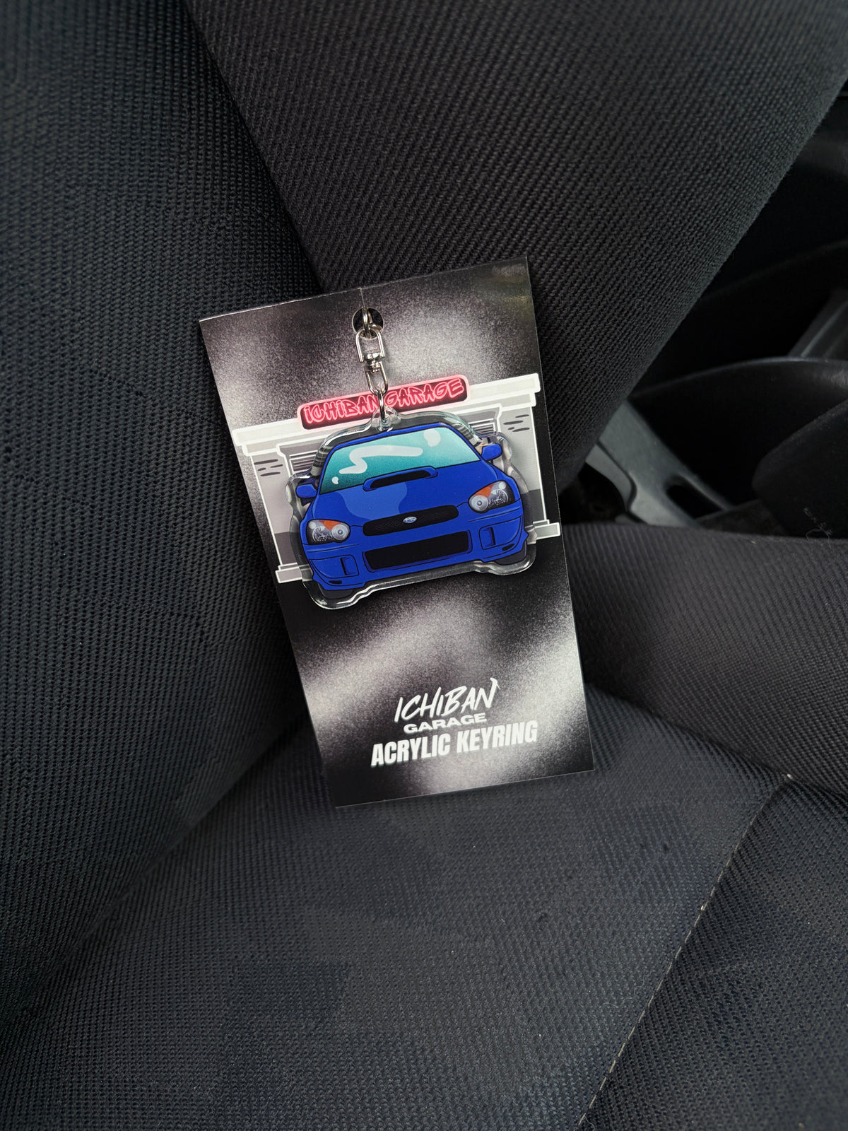 Impreza WRX Car Keychain