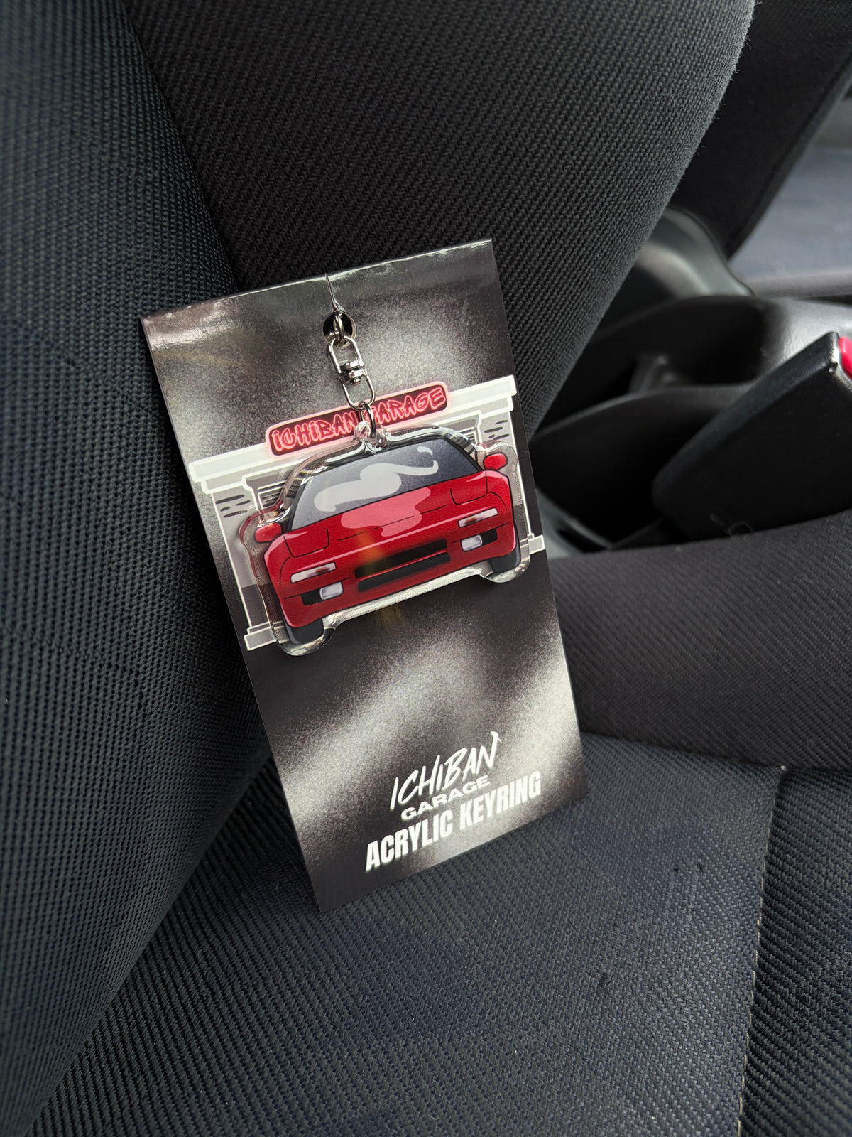 NSX Car Keychain