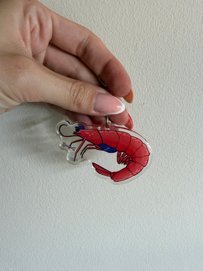 Shrimp Mechanic Keychain