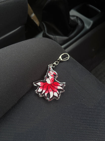 Kitsune Fox Keychain