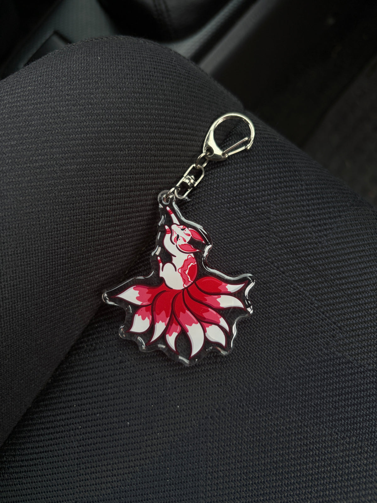 Kitsune Fox Keychain