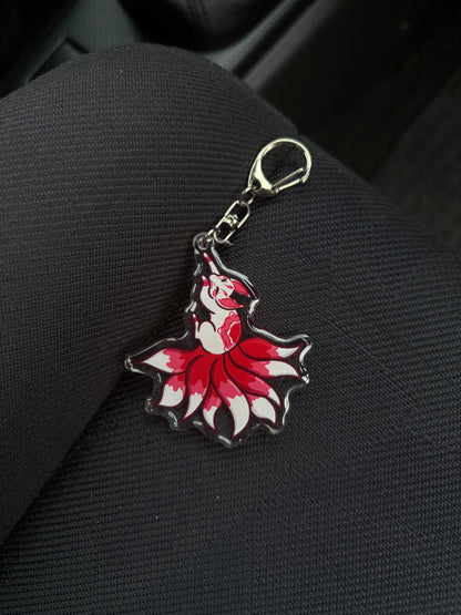 Kitsune Fox Keychain