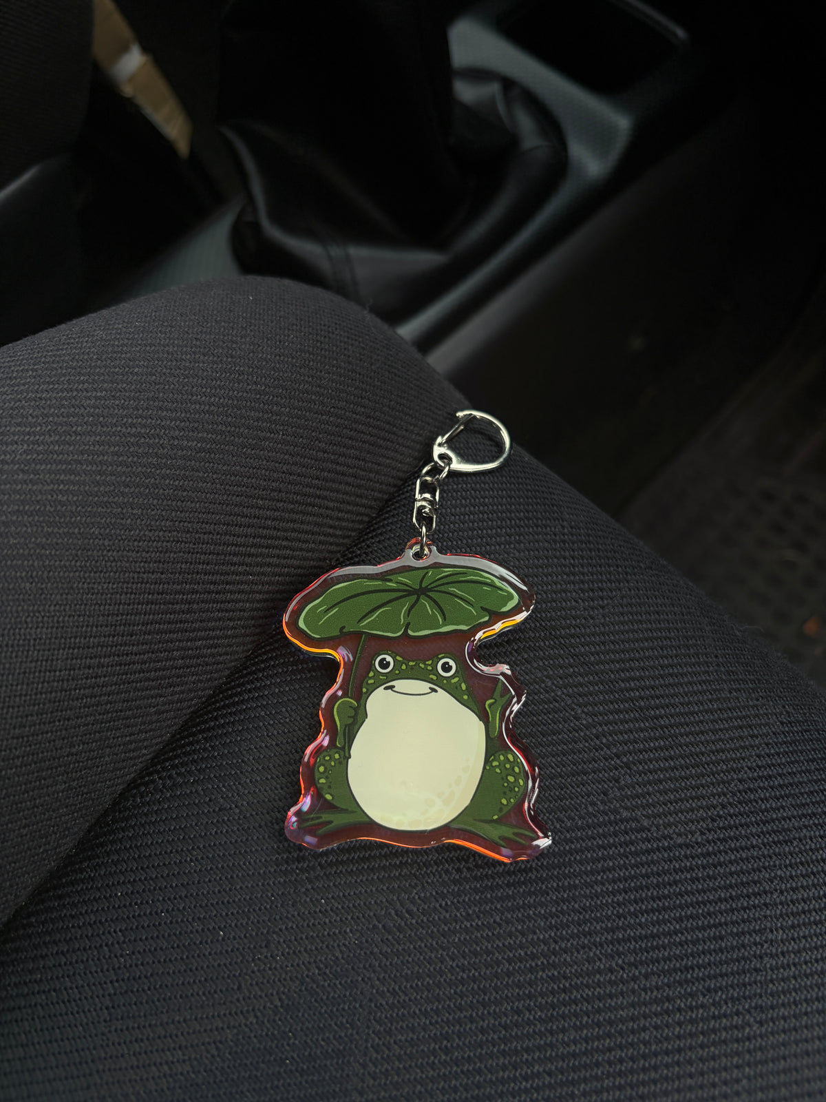 Froggy Keychain (Rainbow Effect)
