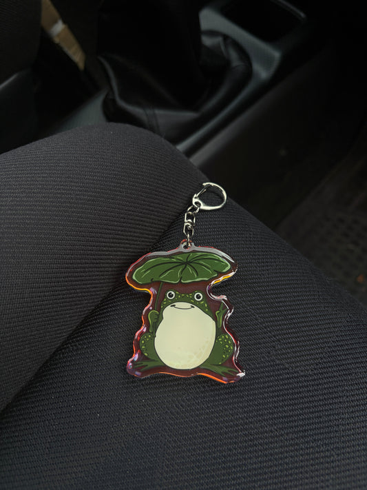 Froggy Keychain (Rainbow Effect)