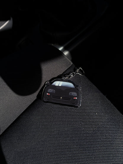 Supra Black Keychain