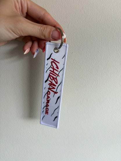 Fire Dragon Jet Tag Keychain
