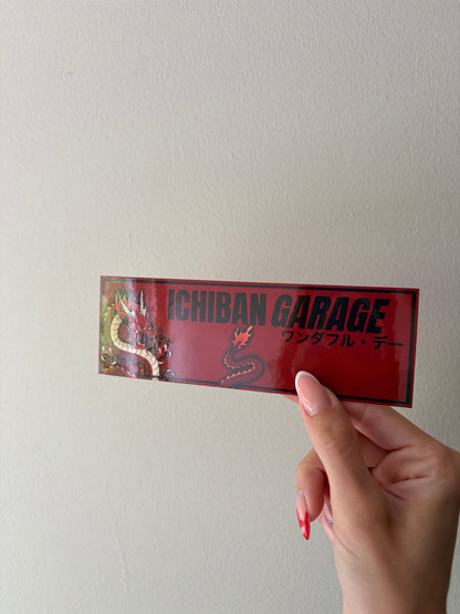 Fire Dragon Slap Sticker
