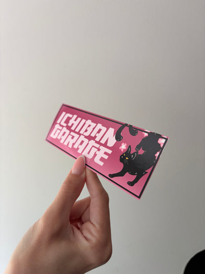 Sakura Bakeneko Kitty Slap Sticker
