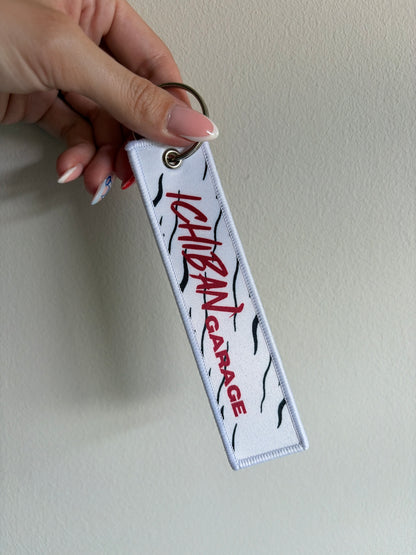 Fire Dragon Jet Tag Keychain