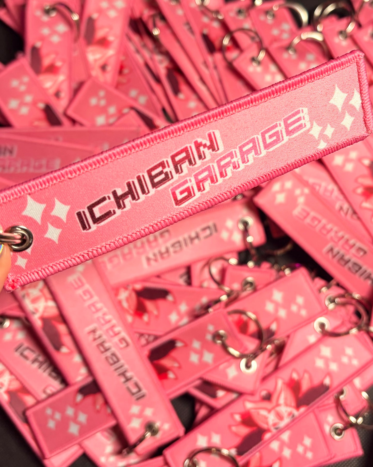 Kitsune Jet Tag Keychain