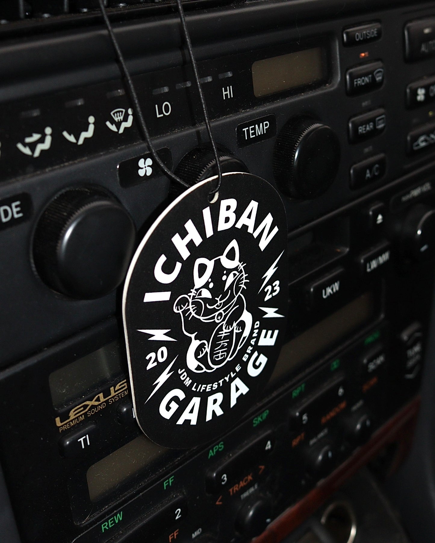 Kuro Kori Car Air Freshener - Black Ice Scented