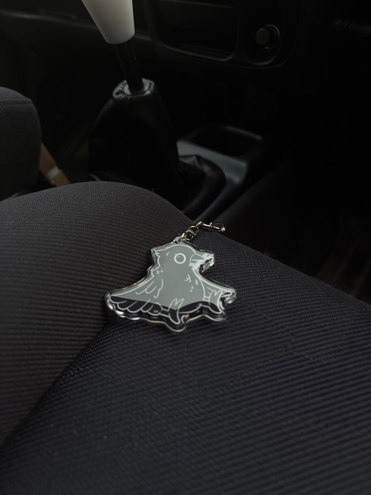 Crow & Spanner Keychain