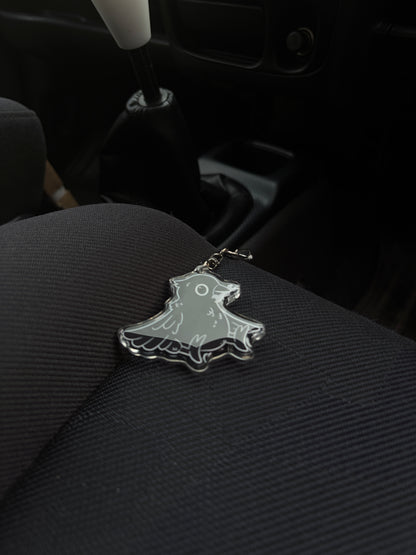 Crow & Spanner Keychain
