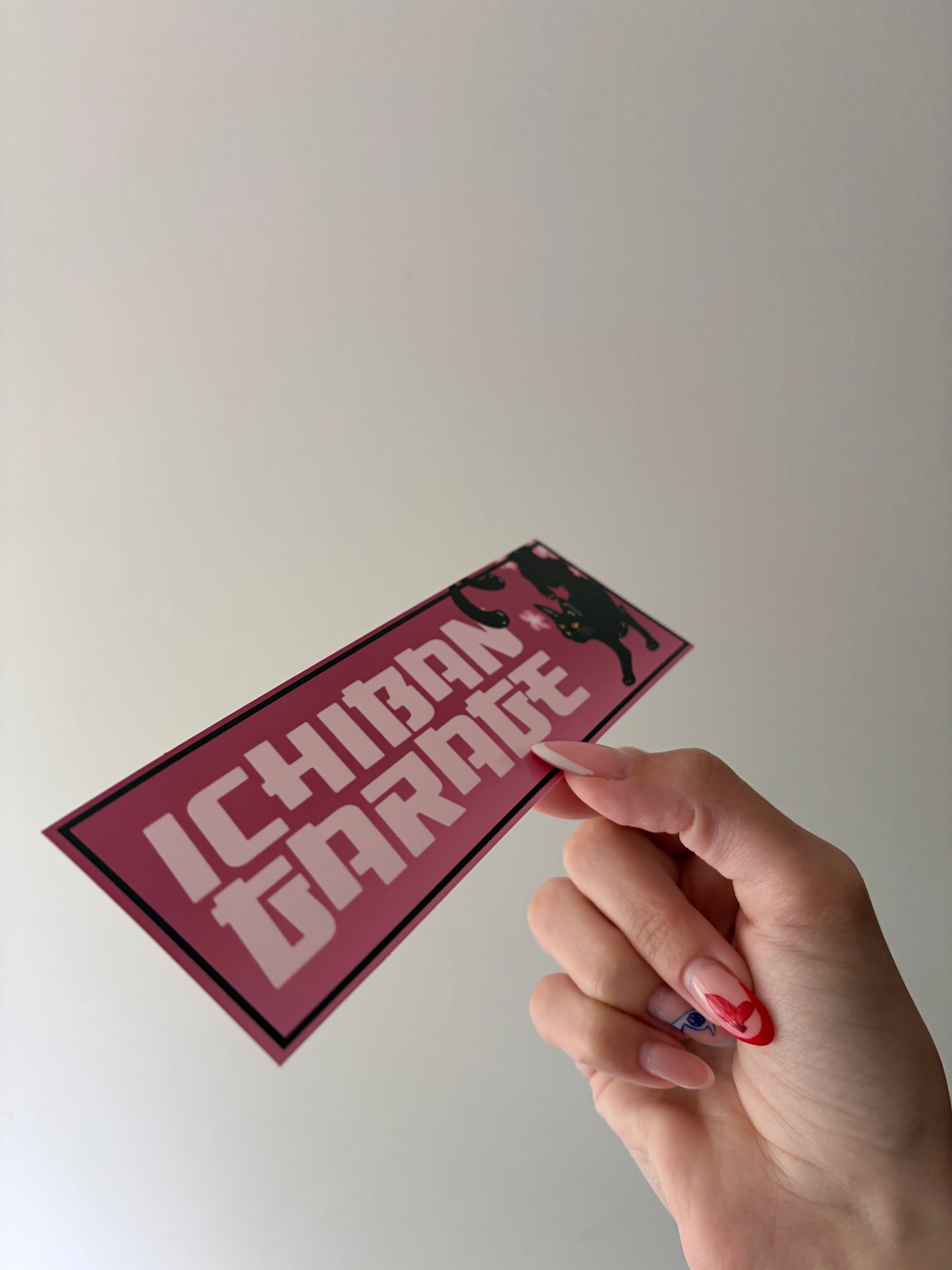 Sakura Bakeneko Kitty Slap Sticker